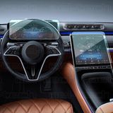 OROEL OTOMOTİV Mercedes S Seri Navigasyon ve Dijital Gösterge Uyumlu Nano Ekran Koruyucu 2li Set 2020-2025