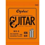 Orphee NX-5 Klasik Gitar La (A) Teli - 5. Tel (Aksesuar - Yedek Tek Tel) | Gümüş Kaplama Çelik Çekirdek Sargı, Dengeli B