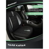 Orqide Betelgeuse Gri Serisi Mini Cooper Oto Kılıfı - 01-Siyah
