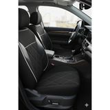 Orqide Procyon Serisi Opel Corsa E Model Oto Koltuk Kılıfı - 01-Siyah
