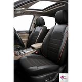 Orqide Sumix Serisi Opel Corsa C Model Oto Koltuk Kılıfı - TUMİX KIRMIZI - 01-Siyah