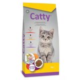 Orqinel Catty Tavuklu Yavru Kedi Maması 1 Kg Açık Vakum Poşet