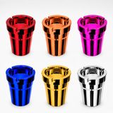 Orret Home 1 Adet Parlak Kaplamalı Plastik Küllük, Kokusuz Renkli Masaüstü Sigara Küllüğü, Modern Kül Tablası, Ev Balkon Ofis Kafe Bahçe İç ve Dış Mekan Kullanım, 8x10 cm (ASORTİ RENK)