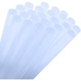 Orret Home 10 Adet 30 Cm Sıcak Silikon Çubukları – Mum Silikon, Sıcak Tutkal Stick, El İşi, Hobi, Tamir ve Yapıştırma İçin Uyumlu Şeffaf Silikon Tutkal Çubuk Seti (Kalın 11 Mm)