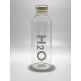 Orret Home 1000 ml Renkli Kapaklı Borosilikat Cam Matara – Sızdırmaz Çevirmeli Vakumlu Kapaklı Suluk,BPA İçermez, Isıya Dayanıklı, Geniş Ağızlı, Şık ve Dayanıklı Cam Su Şişesi (Beyaz)