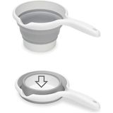 Orret Home 1,2 Litre Katlanabilir Maşrapa – Akordiyon Tasarımlı, Tutma Saplı, Silikon Gövdeli Kamp ve Piknik Maşrapası, Katlanabilir Su Kabı, Taşınabilir ve Yer Kaplamayan Tasarım (Maşrapa)