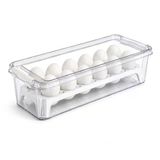Orret Home 15 Gözlü Kilitli Yumurta Saklama Kabı Plastik Yumurta Taşıma Kutusu Kapaklı Şeffaf Buzdolabı Düzenleyici Bpa Free 15'Li Yumurta Or