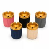 Orret Home 2 Adet Plastik Kokusuz Küllük, Araç Küllüğü ve Araba Küllüğü, Koku Yayılımını Azaltmaya Yardımcı Taşınabilir Oto Küllük Seti, Otomobil Ev Ofis Kullanımına Uygun