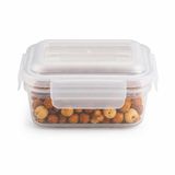 Orret Home 250 Ml Sızdırmaz Şeffaf Contalı Kilitli Saklama Kabı, PP Plastik Gıda Saklama Kutusu, Kapaklı Buzdolabı Düzenleyici, Mutfak ve Erzak Kabı, İstiflenebilir Çok Amaçlı Organizer (ASORTİ RENK)