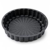 Orret Home 26 Cm Granit Döküm Kek Kalıbı Yapışmaz Kaplama Eşit Isı Dağılımı Sağlayan Fırın Uyumlu Kek ve Tatlı Kalıbı (26 Cm Tart)