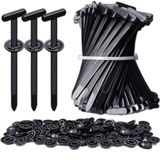 Orret Home 30 Parça T Başlı Plastik Araç Sabitleme Kelepçesi, Naylon Kablo Bağı Klips Seti, Araç Panel Tampon Sabitleme Klipsi, Kendinden Kilitli Otomotiv Kelepçe