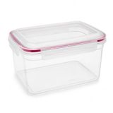 Orret Home 4350 Ml Sızdırmaz Şeffaf Contalı Kilitli Saklama Kabı, PP Plastik Gıda Saklama Kutusu, Kapaklı Buzdolabı Düzenleyici, Mutfak ve Erzak Kabı, İstiflenebilir Çok Amaçlı Organizer (ASORTİ RENK