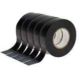 Orret Home 5 Adet Elektrik Bandı,Pvc Bant,10 Metre (Siyah)