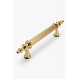 Orret Home 6 Adet Dekoratif Metal Dolap Kulpu Çekmece Kulpu Mobilya Kulpu Vintage Kulp Seti Şık Tasarım Dolap Sapı Çekmece Sapı Kapak Kulpu (Gold, 170 Mm)