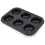 Orret Home 6 Gözlü Muffin ve Cupcake Tepsisi – Yapışmaz Metal Kek Kalıbı, Fırın Uyumlu Mini Kek Pişirme Kabı, Yüksek Isıya Dayanıklı ve Kolay Temizlenebilir Muffin Kalıbı - 0 - 19 L