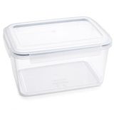Orret Home 7000 Ml Sızdırmaz Şeffaf Contalı Kilitli Saklama Kabı, PP Plastik Gıda Saklama Kutusu, Kapaklı Buzdolabı Düzenleyici, Mutfak ve Erzak Kabı, İstiflenebilir Çok Amaçlı Organizer (ASORTİ RENK