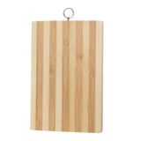 Orret Home Askılı Bambu Kesme Tahtası, Çok Amaçlı Doğrama Tahtası, Et, Balık, Ekmek, Sebze için Ahşap Kesim Panosu, Dayanıklı ve Şık Mutfak Ürünü (18x28 Cm)