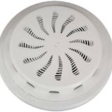 Orret Home Ayarlı Doğalgaz Cam Menfezi Beyaz Ø18cm - Aç-Kapa Ayarlanabilir Soğuk Hava Engelleyen Cam Menfezi - Şeffaf Panel Hava Kapaklı Havalandırma Menfezi