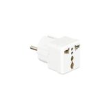 Orret Home Evrensel Adaptör Seyahat Fişi Beyaz AB Normu - 250V AC 10~16A İngiliz ve Amerikan Fiş Dönüştürücü Priz Adaptör