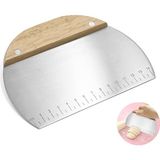 Orret Home Hamur Kesici, Saplı Metal Hamur Sıyrıcı, Sıyırma Aparatı, Hamur Dilimleyici, Makarnacılık Için Şekil - Çok Renkli