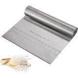 Orret Home Hamur Kesici,metal Hamur Sıyrıcı,pasta Sıyırma Aparatı,hamur Dilimleyici,pasta Pastacılık Için Şekil - Standart