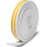 Orret Home Kapı ve Pencere Fitili – 2,80 m x 2 (Toplam 5,6 m) Pimapen İzolasyon Bandı, Soğuk Hava ve Toz Önleyici Yalıtım Fitili, Ses ve Isı Yalıtımı İçin Kendinden Yapışkanlı Conta (Beyaz)