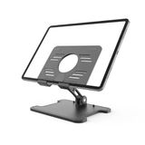 Orret Home Katlanabilir Plastik Tablet Tutucu, Masa Üstü Tablet Standı, Ayarlanabilir Açı ve Yükseklik Özellikleriyle, Taşınabilir ve Hafif, Her Boyutta Tablet İçin Uygun