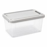 Orret Home Kilitli Saklama Kabı Şeffaf Organizer PP Plastik Gıda Saklama Kabı Kapaklı Buzdolabı Düzenleyici İstiflenebilir Çok Amaçlı Saklama Kutusu (5 Litre)