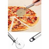 Orret Home Metal Saplı Pizza Ruleti: Paslanmaz Çelik Pizza Kesme Bıçağı, Profesyonel Kesim için Dayanıklı Tasarım