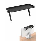 Orret Home Monitör Üstü Stand Organizer Düzenleyici Raf TV Üstü Stand Ekran Üstü Raf Kurulumsuz Ayarlanabilir Monitör Rafı Masaüstü Düzenleyici Kaymaz Yüzey TV Rafı