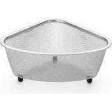 Orret Home Paslanmaz Çelik Ayaklı Lavabo Içi Çöp Süzgeci – 18X13X10 cm Hijyenik ve Pratik G - Çok Renkli