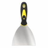 Orret Home Paslanmaz Çelik İnşaat Spatulası Plastik Saplı Macun Spatulası Alçı Boya Kazıma Duvar Tamir Spatulası 125 mm