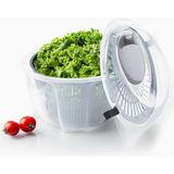 Orret Home Pratik Salata Kurutucu – Çevirmeli Sebze & Marul Kurutma Kabı, 4,5 L Manuel Dönerli Yıkam - Standart