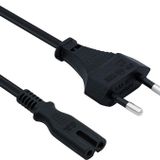 Orret Home PS3 / PS4 / PS5 / XBox Series S-X Uyumlu Güç Kablosu 1.5 Metre 2Pin Güç Kablosu Projeksiyon - Monitör - Tv Universal 2Pin Güç Kablosu Teyp Fişi (1)