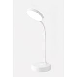 Orret Home Şarjlı Dokunmatik Akrobat Masa Lambası – 12 Led'li Katlanabilir Kitap Okuma Ve Çalışma Işığı, Beyaz Işık, Işıldak Modlu Taşınabilir Masa Üstü Lamba-Kitap Okuma Işığı [Enerji Sınıfı