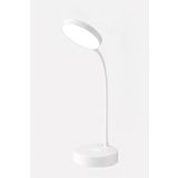 Orret Home Şarjlı Dokunmatik Akrobat Masa Lambası – 12 LED'li Katlanabilir Kitap Okuma ve Çalışma Işığı, Beyaz Işık, Işıldak Modlu Taşınabilir Masa Üstü Lamba-Kitap Okuma Işığı