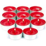Orret Home Tealight Mum Seti, Para Mum, Çaydanlık Mumu, Dekorasyon ve Özel Günler Için Fondü - Çok Renkli