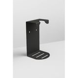 Orret Home Tek Bölmeli Yapışkanlı Sıvı Sabunluk Standı – Siyah Paslanmaz Metal Duvara Yapıştırılabilir Banyo Organizer – Delmeden Montajlı Şampuanlık Rafı – Suya Dayanıklı (Tekli Sıvı Sabunluk Standı)