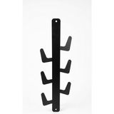 Orret Home Yapışkanlı Dikey Askılık 6 Kancalı Kaktüs Tasarım Duvar Askısı Metal Siyah Ask� - Çok Renkli