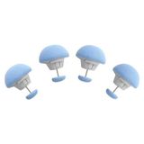 Orret Home Yorgan ve Çarşaf Sabitleyici, Mantar Şekilli Aşınmaya Dayanıklı Yorgan Klipsi 4 Ad - Çok Renkli - 100 x 100 cm