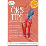 Örs Tipi Budama Makası - Mükemmel Kesim, Uzun Ömürlü Premium Çelik Bahçe Makası