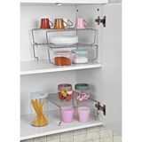Orsa Home Dolap İçi Raf Düzenleyici Çok Amaçlı 31 cm Metal Raf ile Mutfak Düzeni Sağlayın