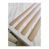 ORSAYAPI Parke Eşik Çıtası Kendinden Silikonlu Yapışkanlı Meşe Renkli Alüminyum Profil 90 cm/4 Adet.