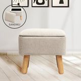 Orso Bohem Sandıklı Puf, Sütlü Kahve