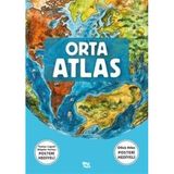 Orta Atlas - Türkiye Coğrafi Bölgeler Haritası Posteri Hediyeli - Dilsiz Atlas Hediyeli