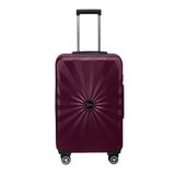 Orta Boy %100 Polikarbon Valiz 4x2 Teker Bordo 1809
