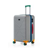 Orta Boy %100 Polikarbon Valiz 4x2 Teker Gri 1088