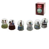 ORTA BOY - 8CM PİLLİ - IŞIKLI MÜZİKLİ KAR KÜRESİ CAM İNSAN FİGÜRLÜ - DESEN MİX RENKLİ HERHANGİ BİR T