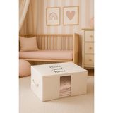 Orta Boy Beyaz Pvc Detaylı Home Sweet Home Baskılı Hurç 52X28X31 - Çok Renkli - 1 Adet - Diğer