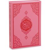 Orta Boy Bilgisayar Hatlı Pembe Sesli Kuranı Kerim